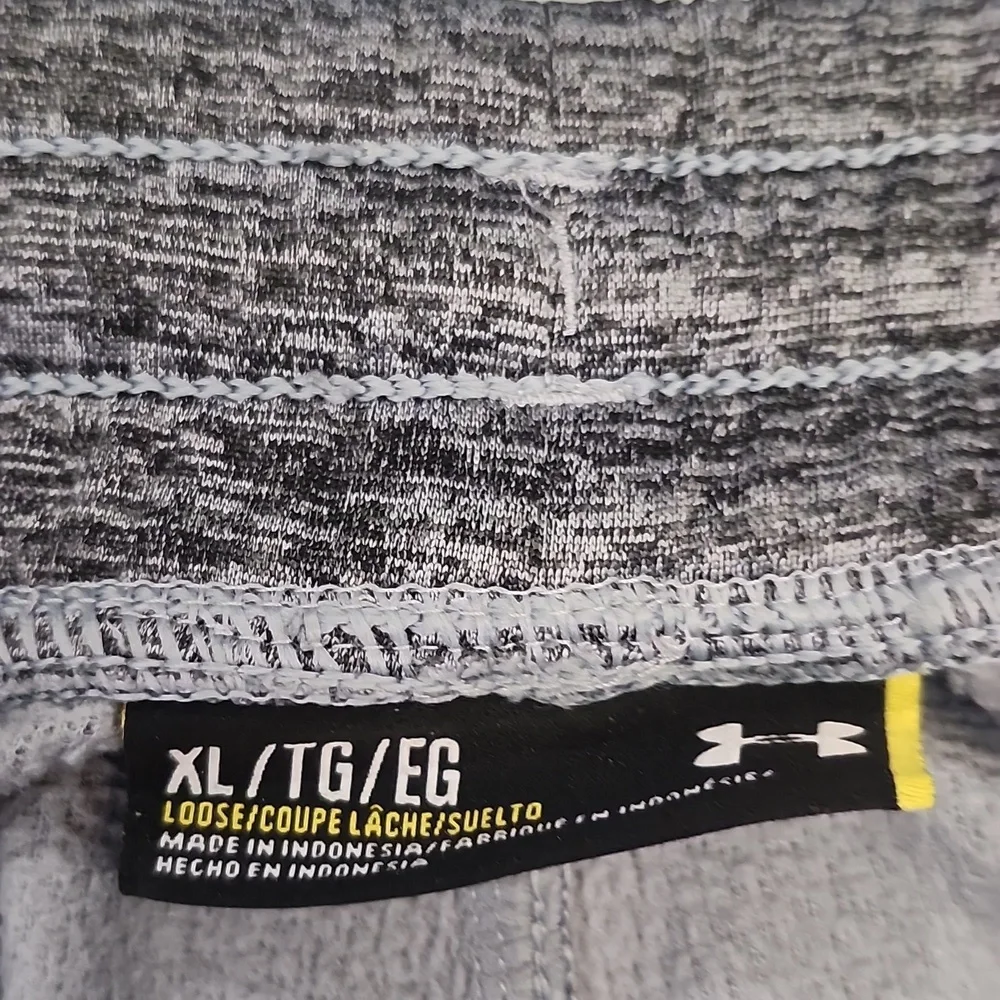 Under Armour Men's Heathered Gray Joggers Sweatpants XL - Picture 5 of 7